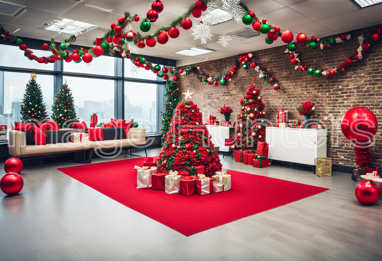 Office Christmas party Festive Decorations