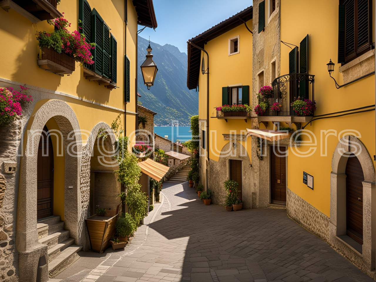 Limone sul Garda Streetscape