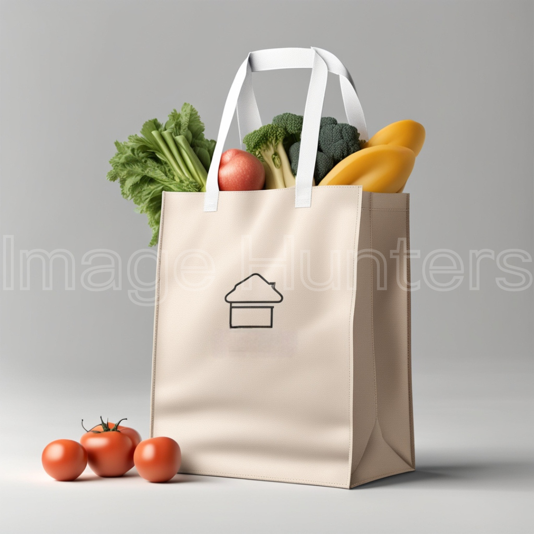 Eco-Friendly Shopping Reusable Bag Mockup