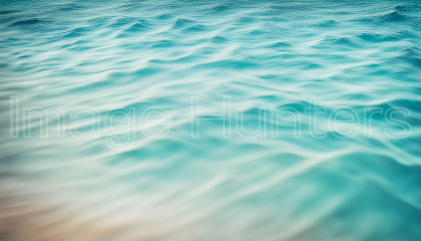 turquoise sea water with intricate textures