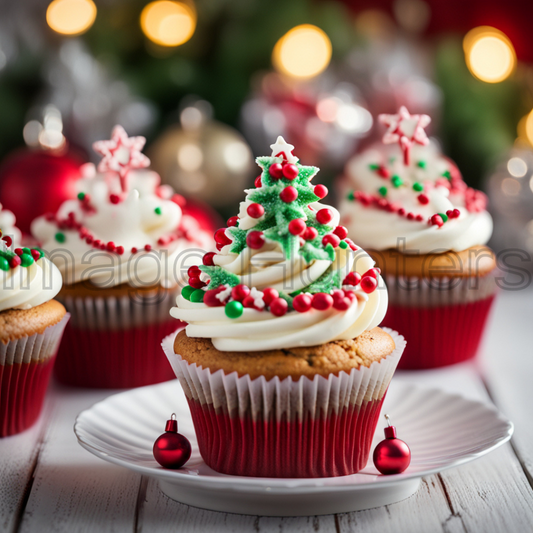 Festive Christmas Cupcakes and Sweet Treats