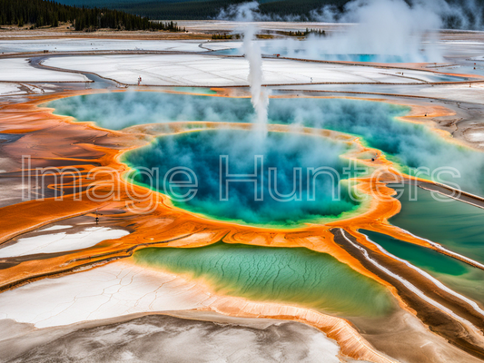 Grand Prismatic Spring, Yellowstone National Park