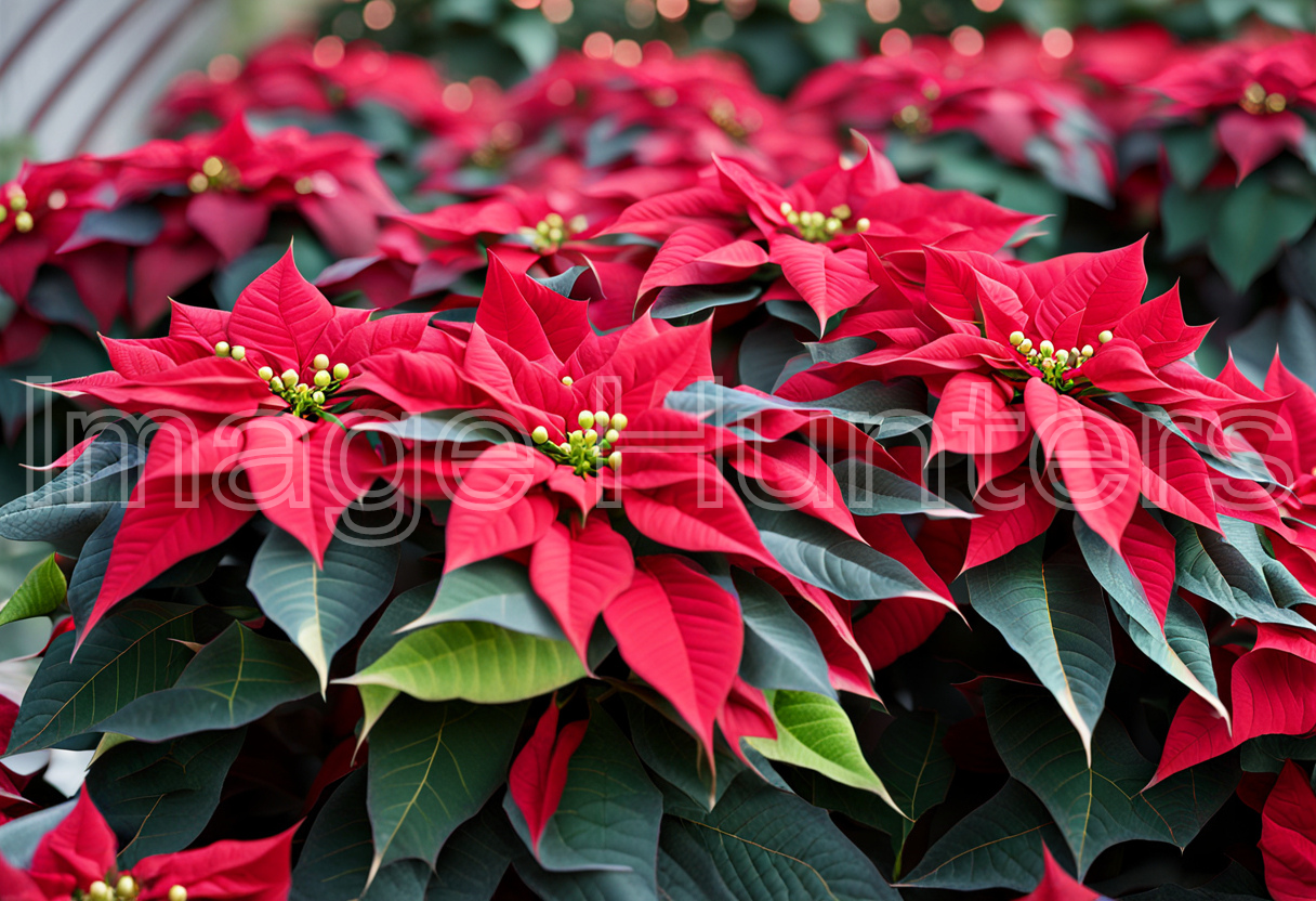 Poinsettia plants the Christmas flower